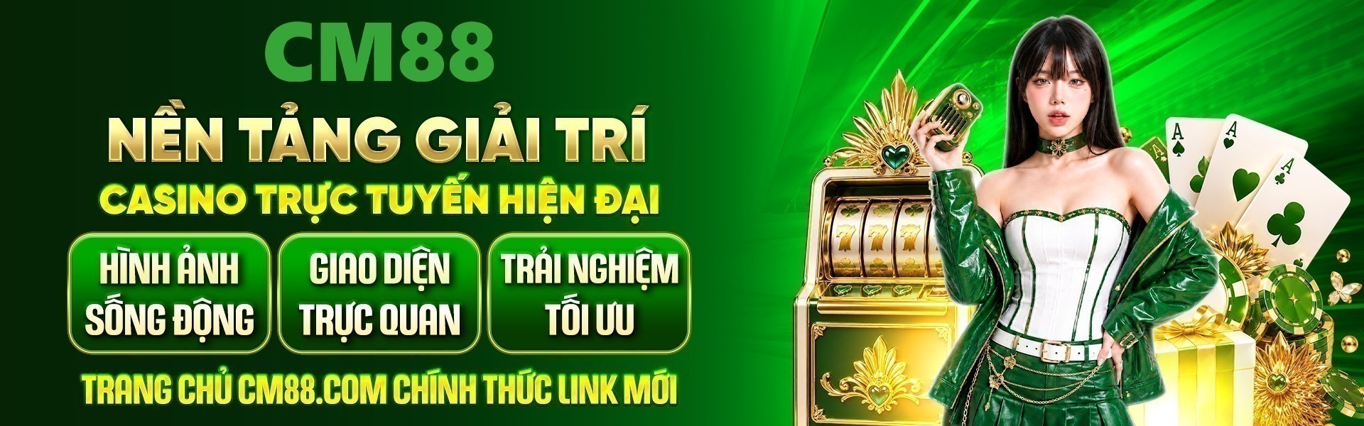 5. CM88 mở rộng hệ thống casino với loạt sảnh mang phong cách độc đáo, đáp ứng nhiều nhu cầu trải nghiệm khác nhau.
